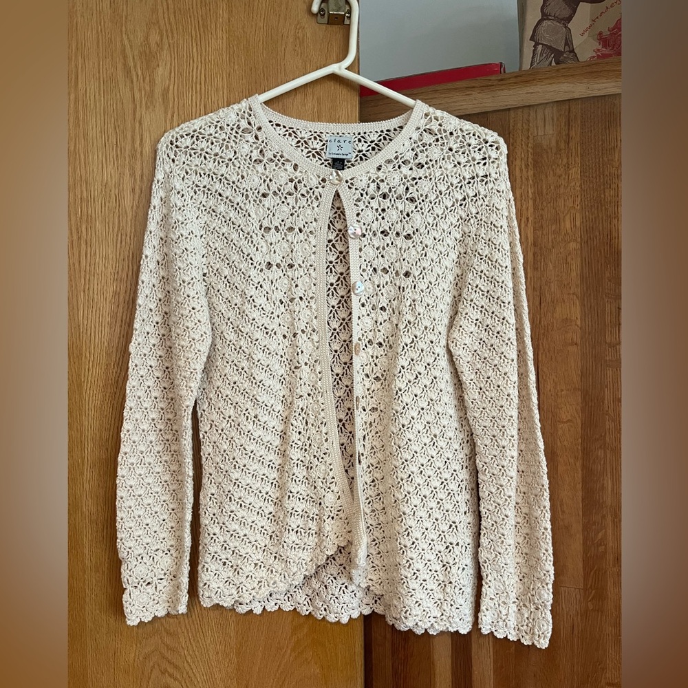 whimsigoth knitted button-up cardigan